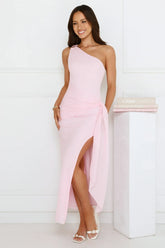 Tidal Dream One Shoulder Maxi Dress