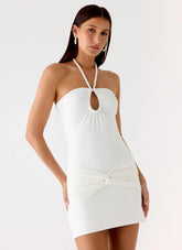 Sacred Mini Dress - White