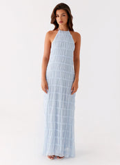 Aullie Maxi Dress - Blue
