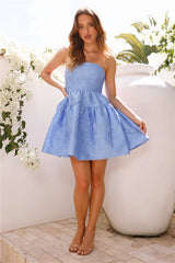Silhouette Of Dreams Strapless Mini Dress